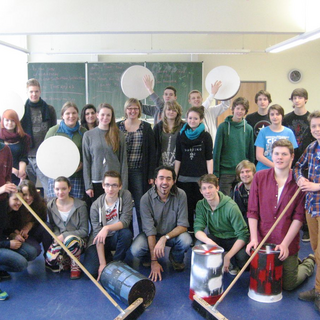 img_0193 Montessori-Schulzentrum Leipzig - Schülerblog - Rhythm & Percussion - der Workshop mit dem Sound des Alltags